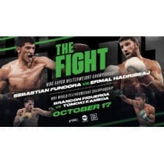 TNT Sports & DAZN Present World Championship Boxing Doubleheader on "The Fight", Saturday, Oct. 17