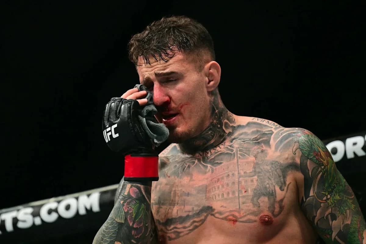 Tom Aspinall vacates UFC heavyweight title in bombshell statement as eye issues continue