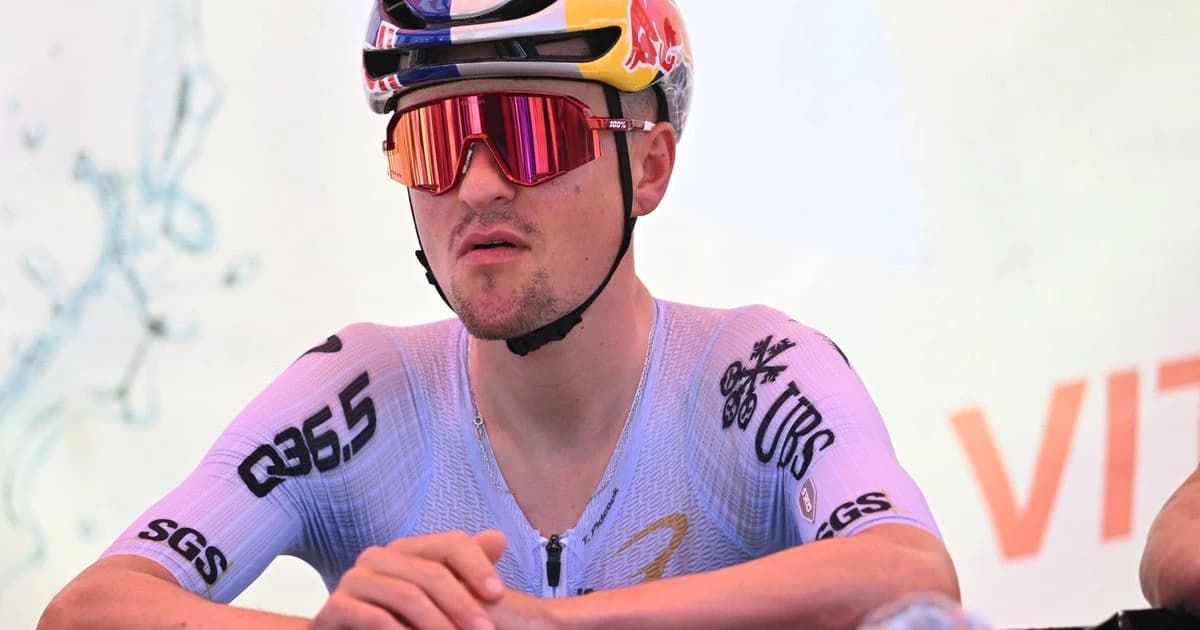 Tom Pidcock shares photo of bizarre training incident ahead of World Championships - "Got in a fight