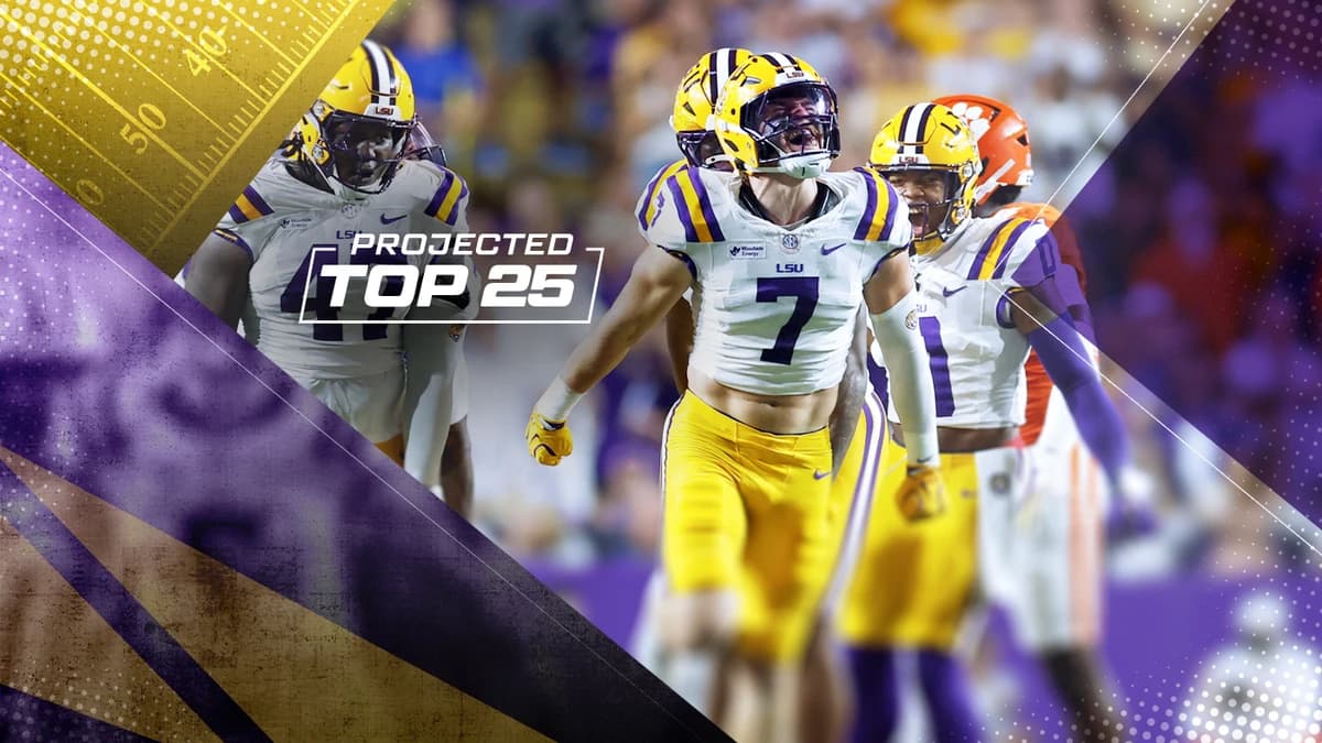 Tomorrow's Top 25 Today: LSU crashes top 10 while Oregon, Michigan fall in new college football rank