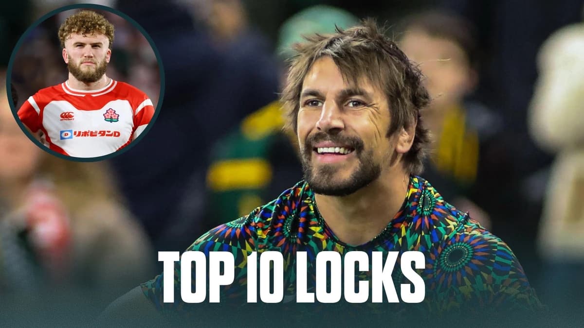 Top 10 locks in rugby: Springboks enforcer leads young prospect while Lions captain ahead of pack