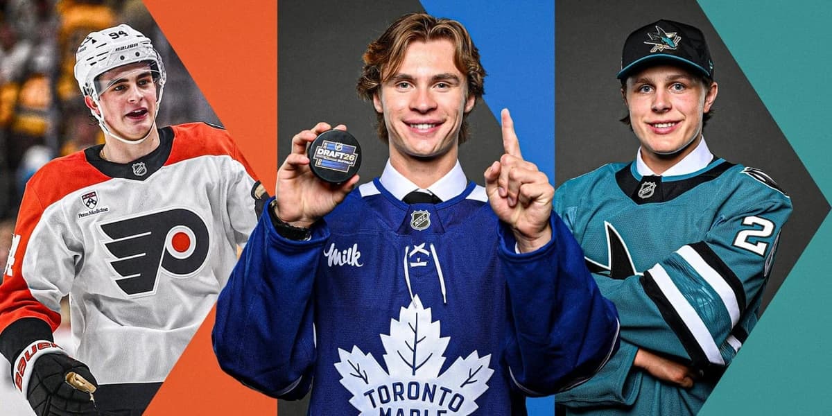 Top 100 drafted NHL prospects ranking: McKenna, Stenberg, Martone lead summer 2026 list - The Athlet