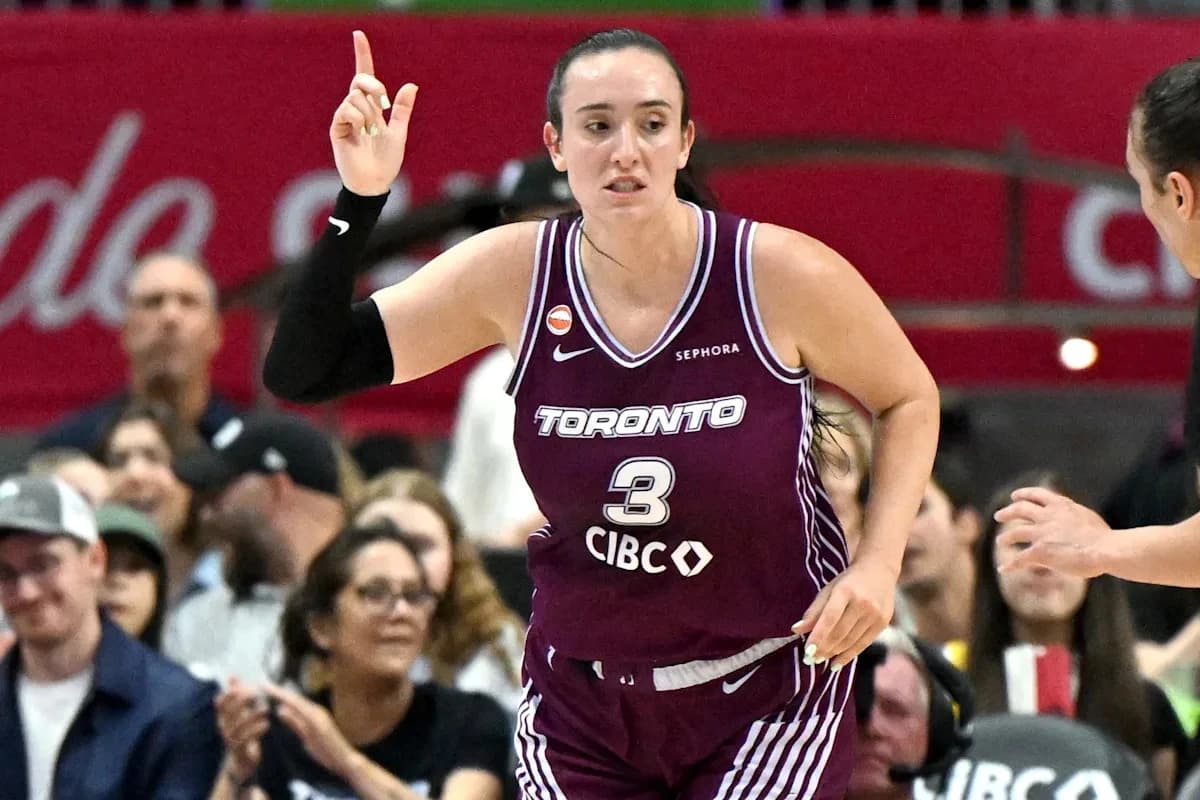 Toronto Tempo guard Marina Mabrey drops 53 points, tying WNBA record