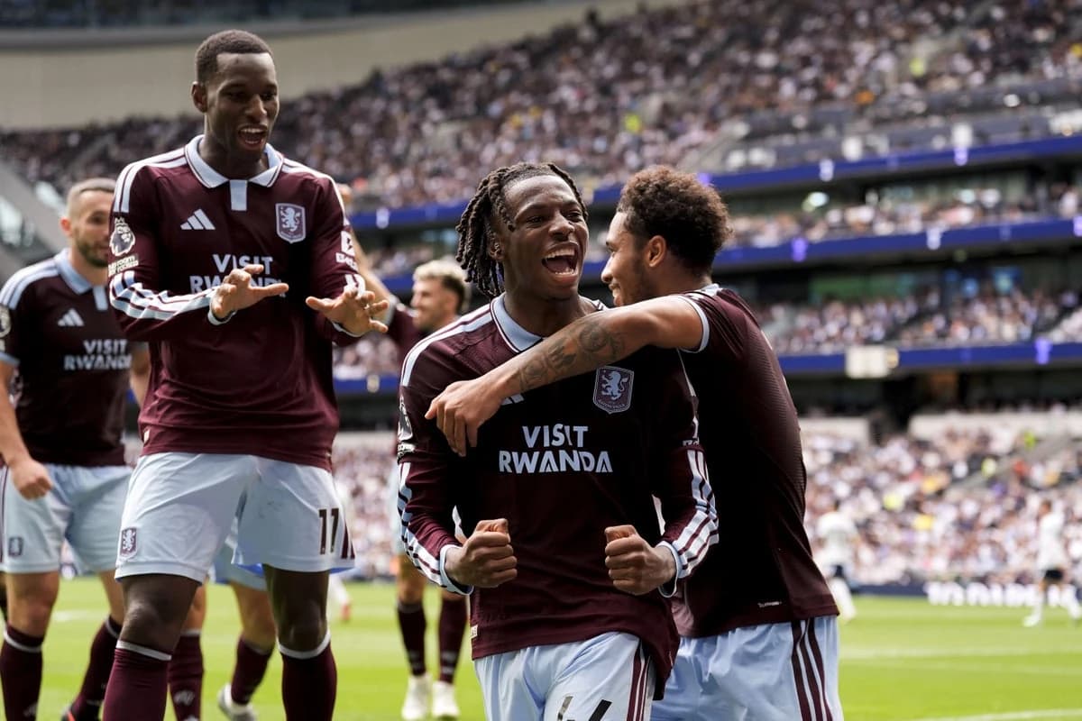Tottenham break scoring duck but slump into relegation zone as Aston Villa earn first win of season