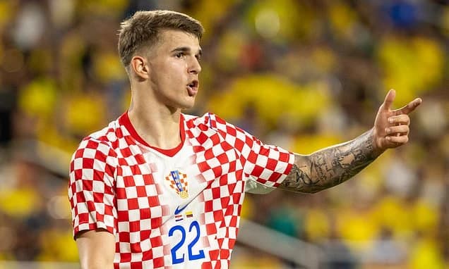 Tottenham reluctant to sell Croatia's Luka Vuskovic after Brighton's £30million bid...with Barcelona