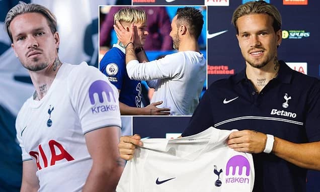 Tottenham sign Chelsea winger Mykhailo Mudryk on season-long loan, as Ukrainian attempts to revive c