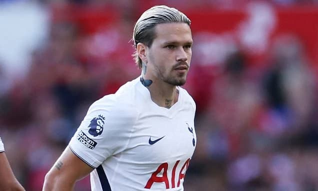 Tottenham suffer huge blow as Mykhailo Mudryk is ruled out for up to two months with ankle injury -