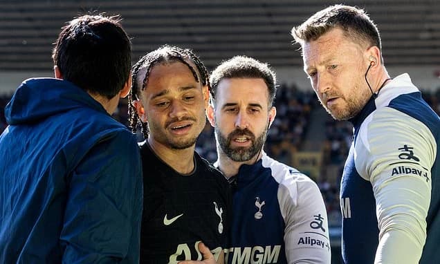 Tottenham's medical staff branded as 'utterly clueless' by some fans over their handling of Xavi Sim
