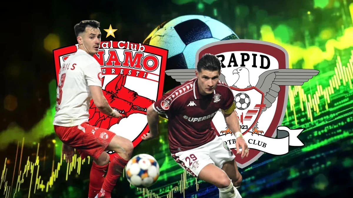 Totul despre Dinamo – Rapid în timp real! Detaliile care nu se văd la TV. Alex Dobre, statistică hal