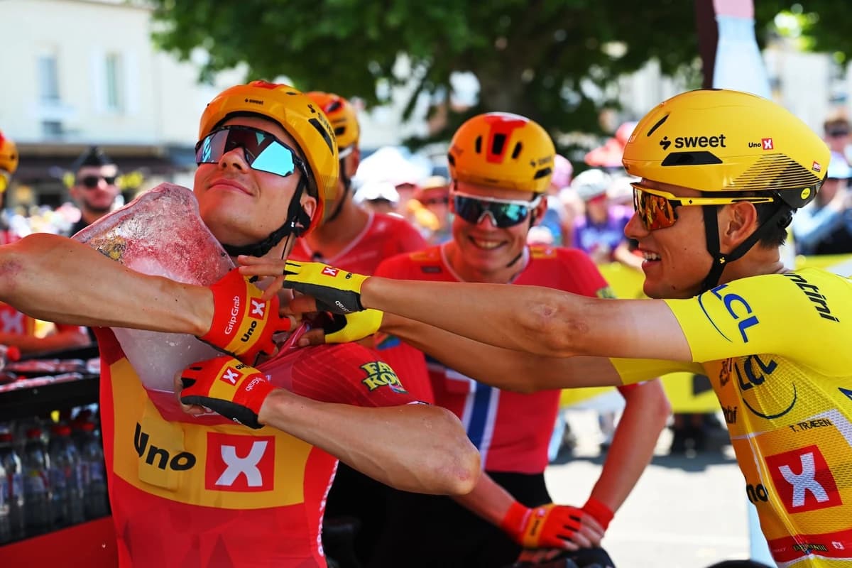 Tour de France enters the Extreme Weather Protocol red zone but the show will go on