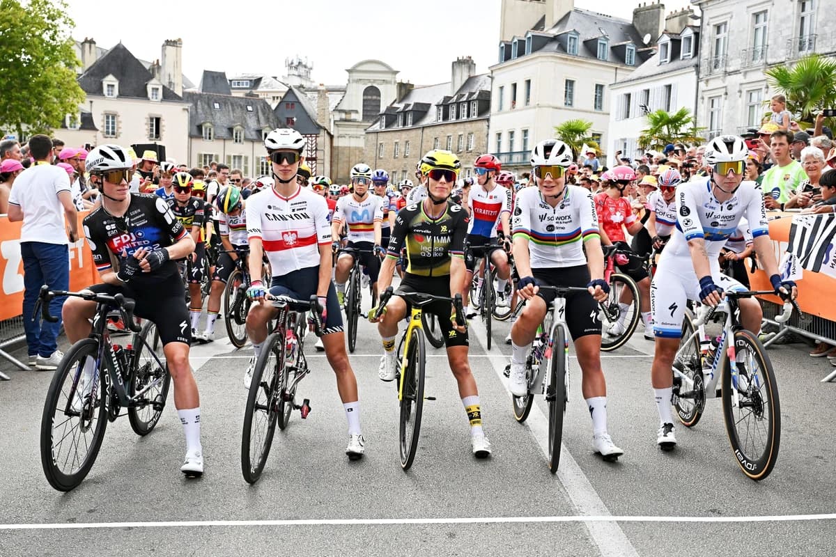 Tour de France Femmes avec Zwift 2026 start list