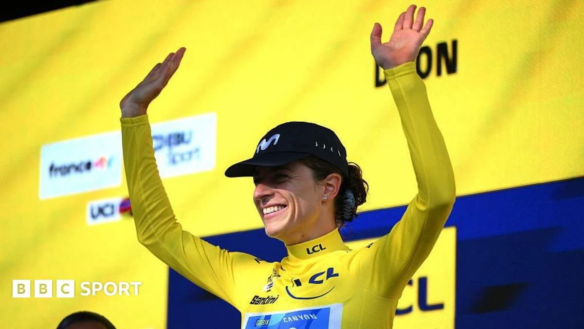 Tour de France Femmes: Marlen Reusser leads after time trial win