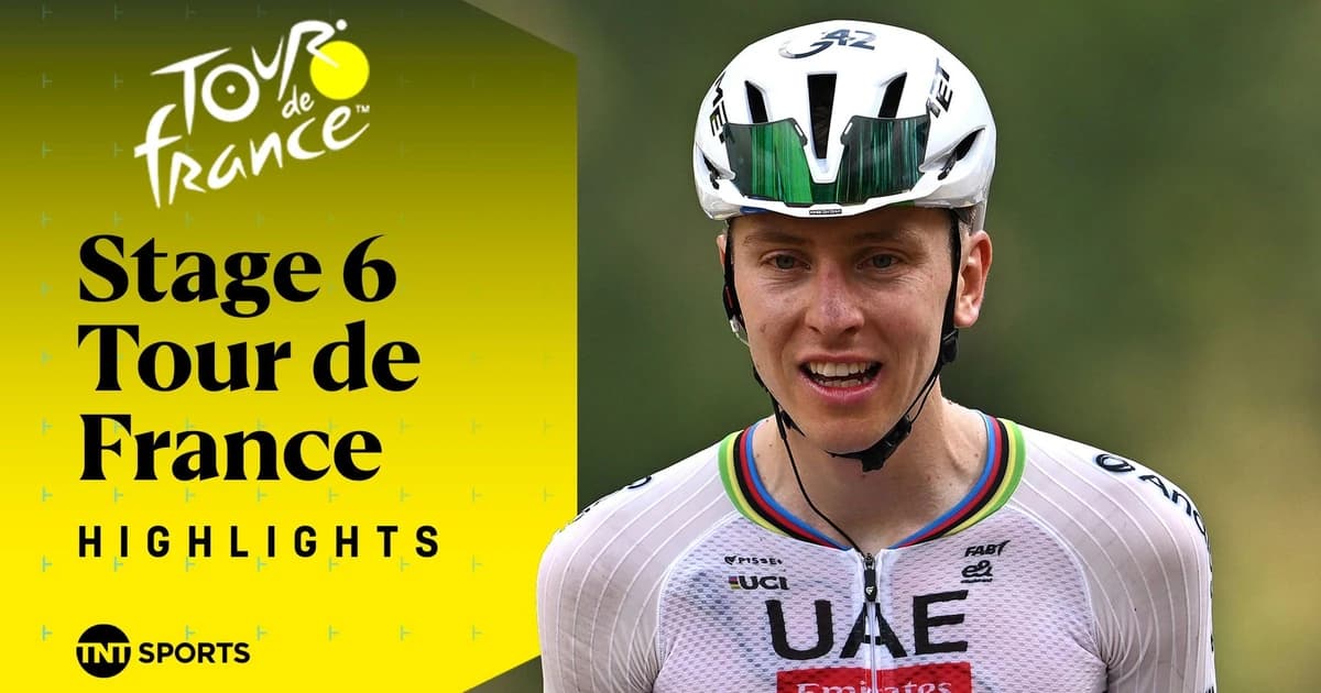 Tour de France highlights: Tadej Pogacar takes Stage 6 after dominating the Tourmalet