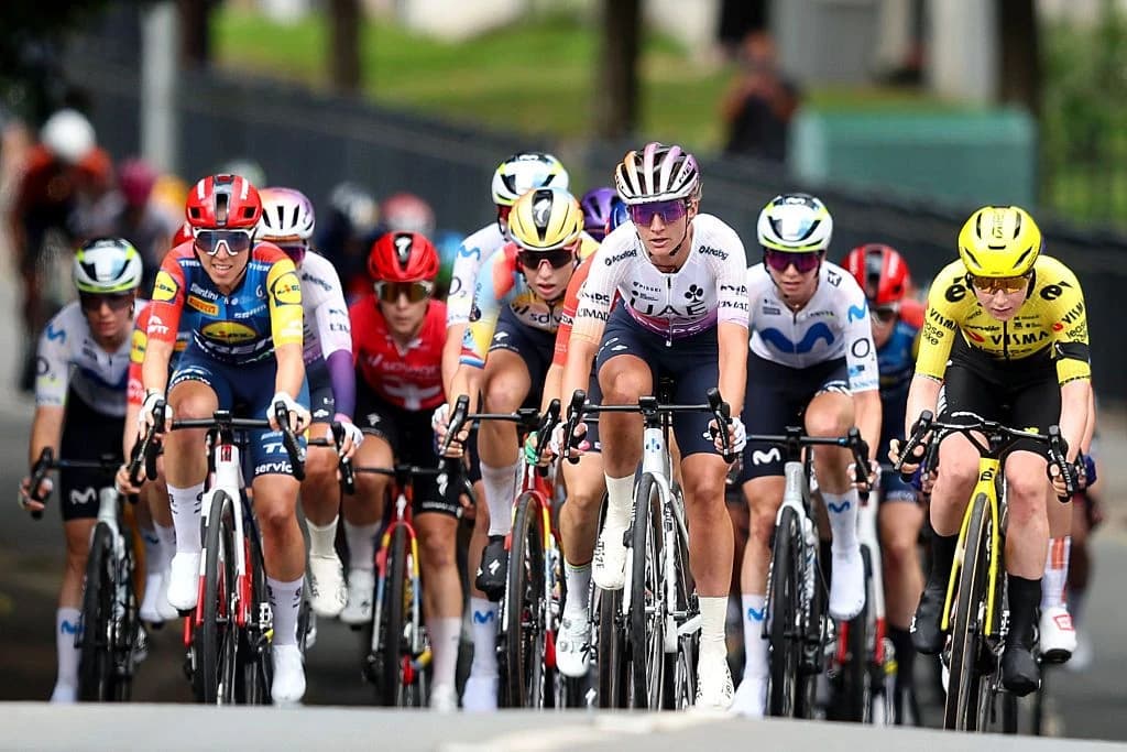Tour of Britain halted for half an hour as road traffic crash blocks the course