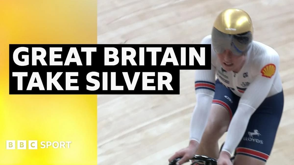 Track Cycling World Championships: China beat GB to women's team sprint gold