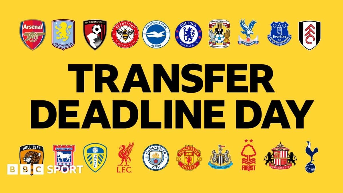 Transfer deadline day: Follow all the twists and turns for your Premier League club