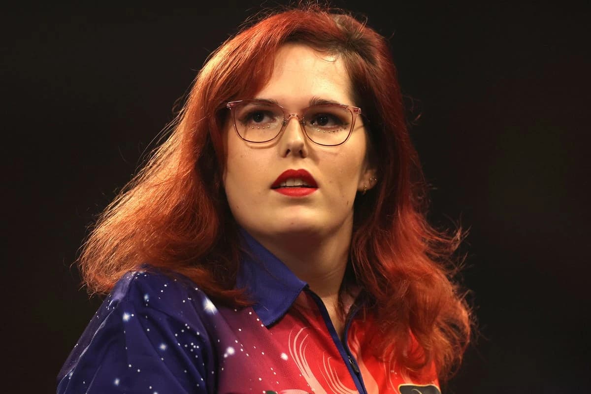 Transgender darts player Noa-Lynn van Leuven says ban from women’s events brings back childhood trau
