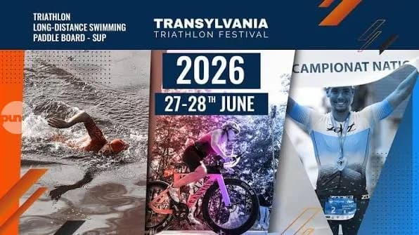 Transylvania Triathlon Festival capătă amploare internațională: inclus în calendarul Federației Balc