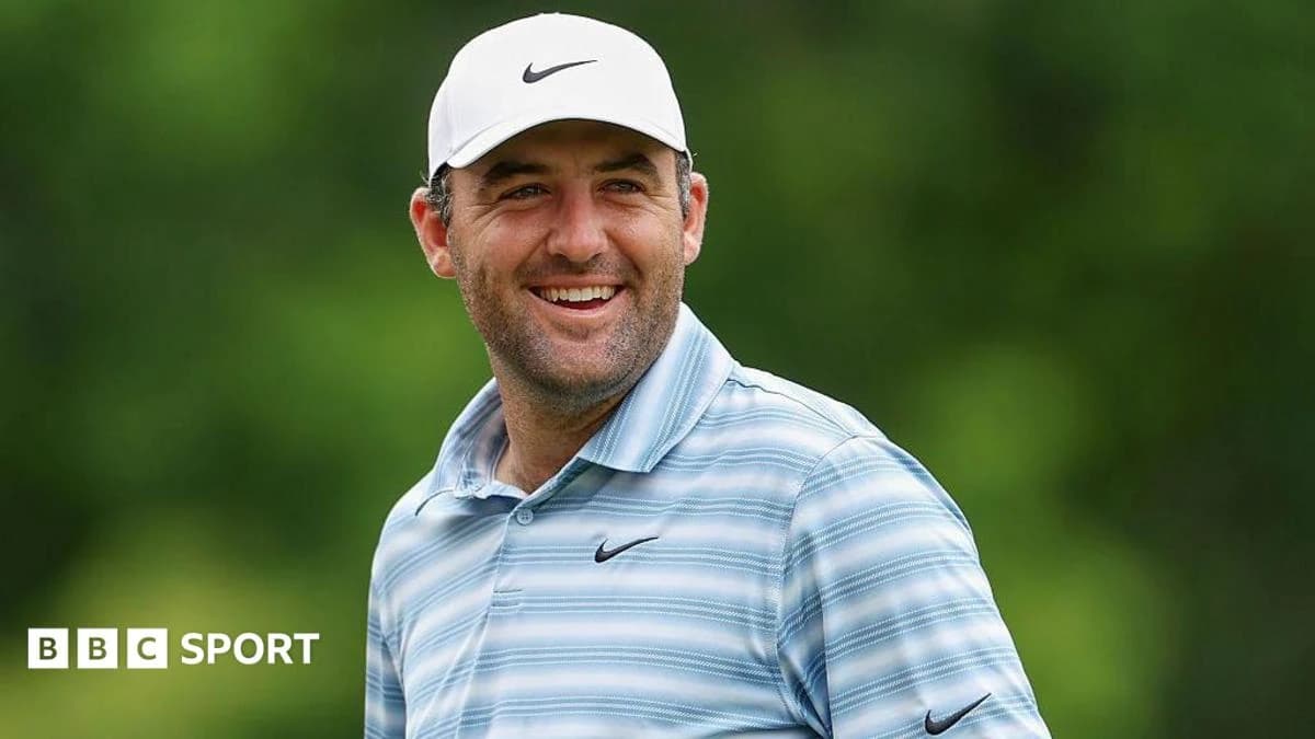 Travelers Championship: Scottie Scheffler fires 60 to take second-round lead at PGA Tour event