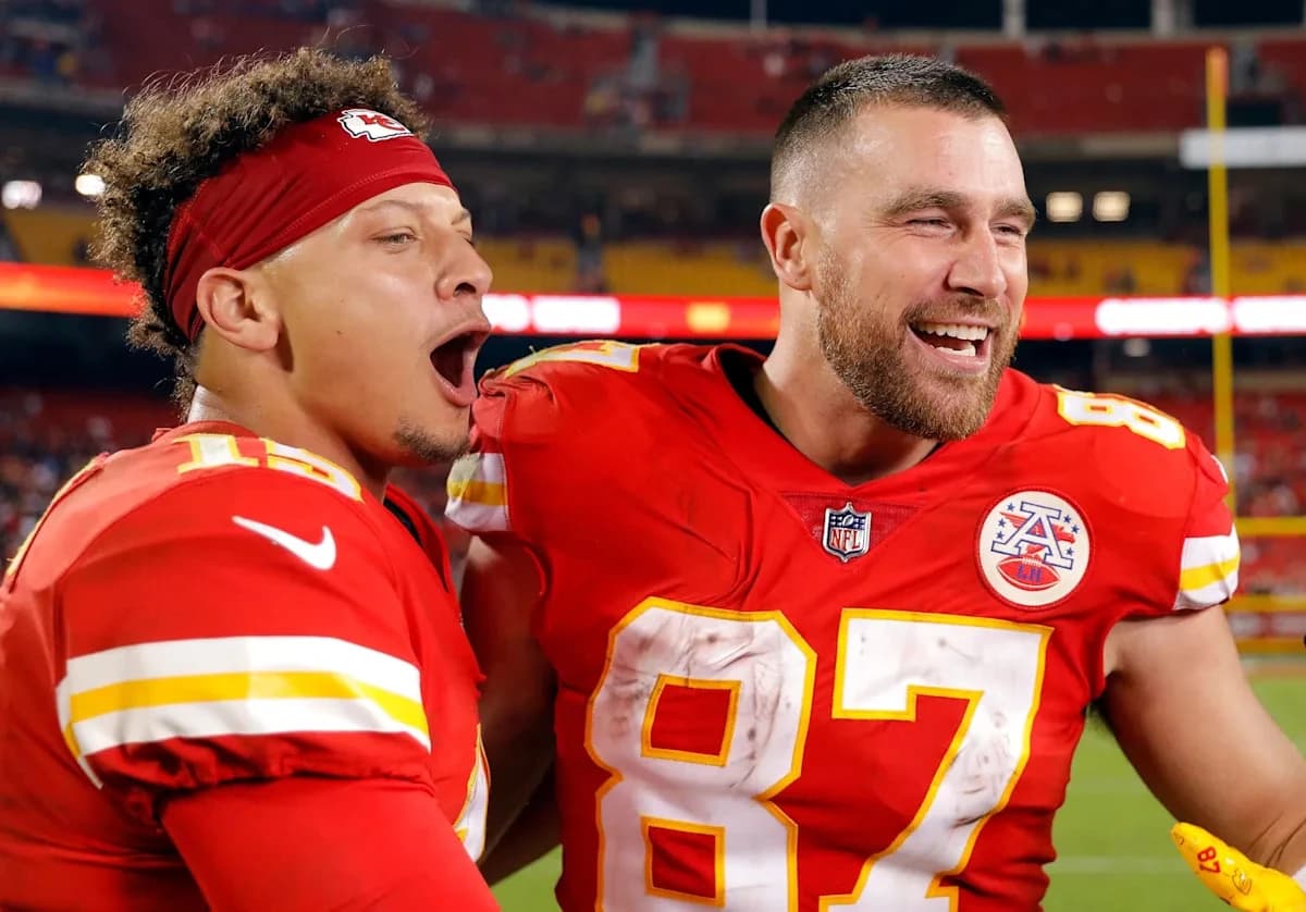 Travis Kelce admits Patrick Mahomes’ ACL return played a role in decision to postpone retirement