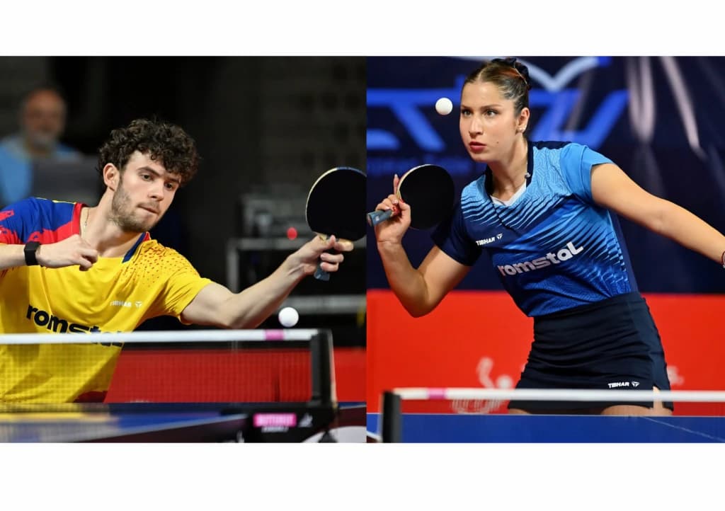 Trei medalii de argint pentru România, la Europenele de tenis de masă pentru juniori din Portugalia