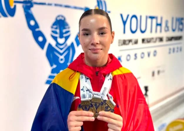 Trei medalii de AUR pentru România la Campionatele Europene U17