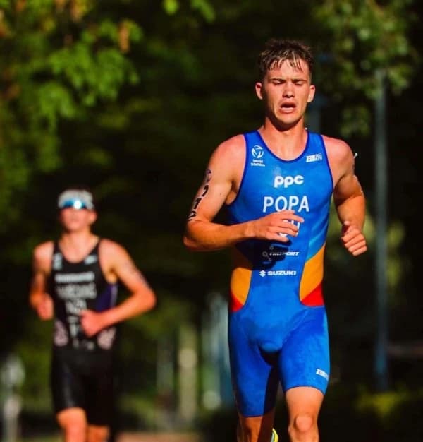 Triatlon. Carol Popa, locul 10 la Cupa Mondială de la Tiszaújváros