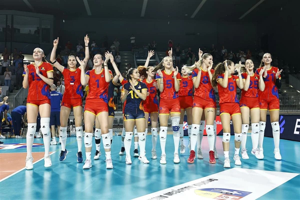 Tricolorele se pregătesc de Campionatul European la volei feminin