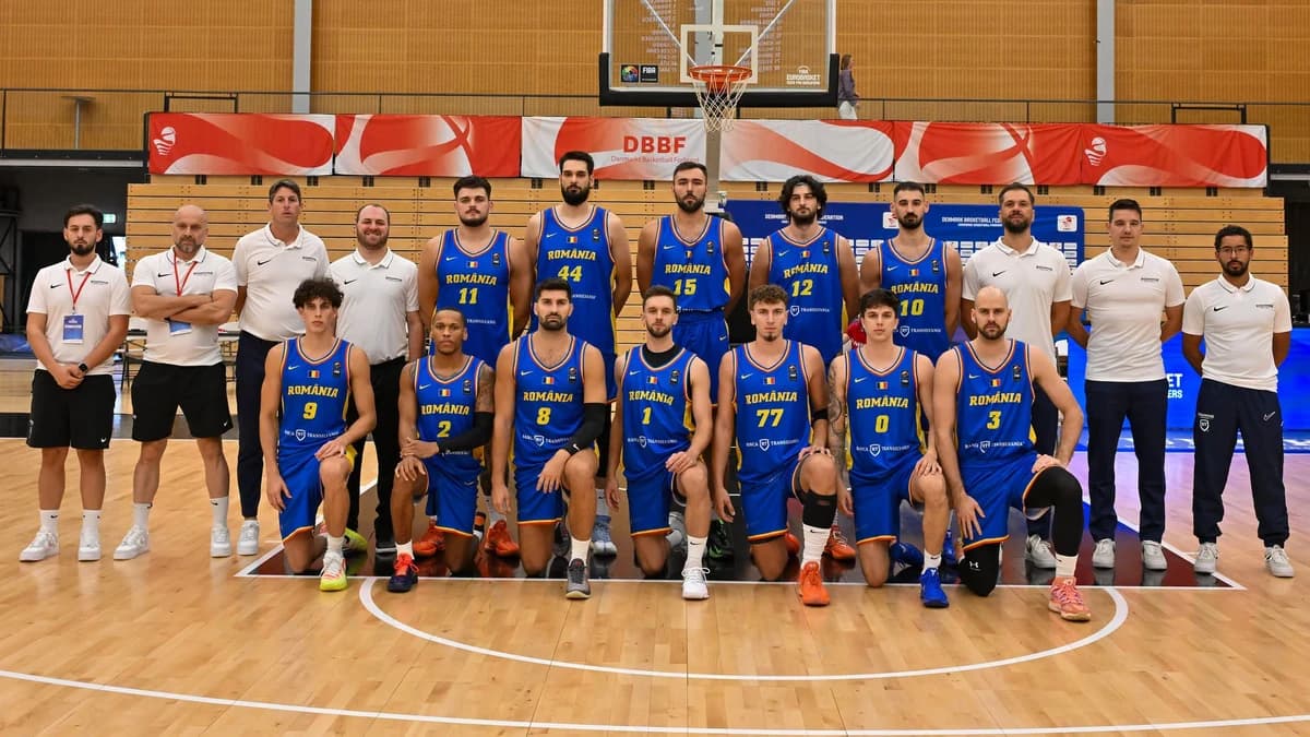 TULCEA: Naționala de baschet înfruntă Bulgaria în precalificările pentru FIBA EuroBasket 2029, pe Da