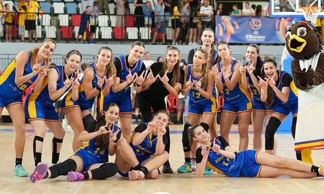 TULCEA: Victorie spectaculoasă cu Olanda și calificare în sferturi pentru naționala U18 de baschet