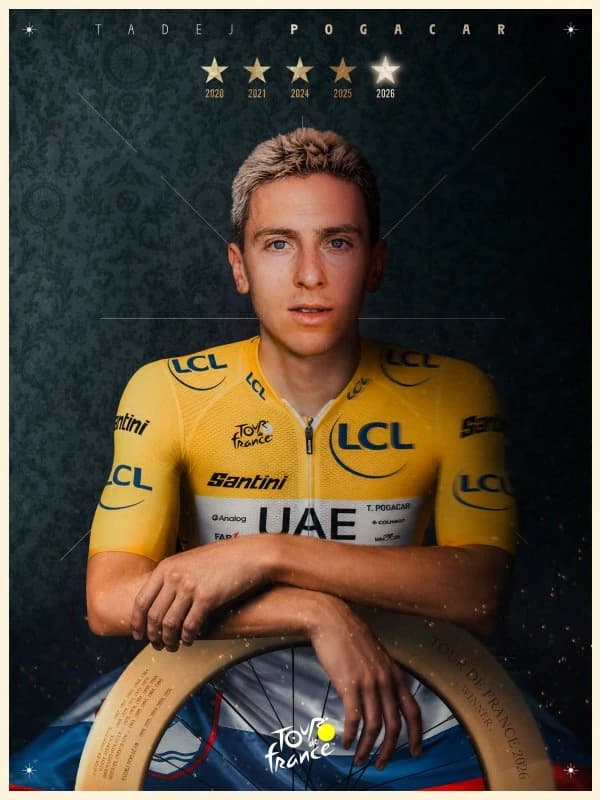 Turul Franței: Pogacar i-a egalat pe Merckx, Anquetil, Hinault și Indurain