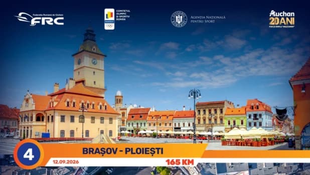Turul României trece prin Brașov. Restricții de trafic pe DN 11, în acest sfârșit de săptămână