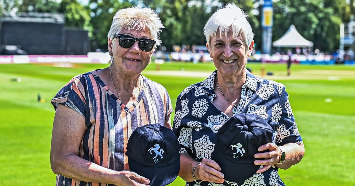 TWO HISTORIC WOMEN'S COUNTY CAPS AWARDED DURING CANTERBURY CRICKET WEEK