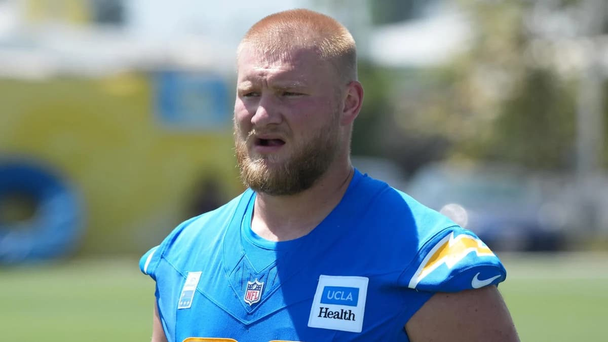 Tyler Biadasz injury: Chargers center carted off with left leg injury in massive blow to oft-injured