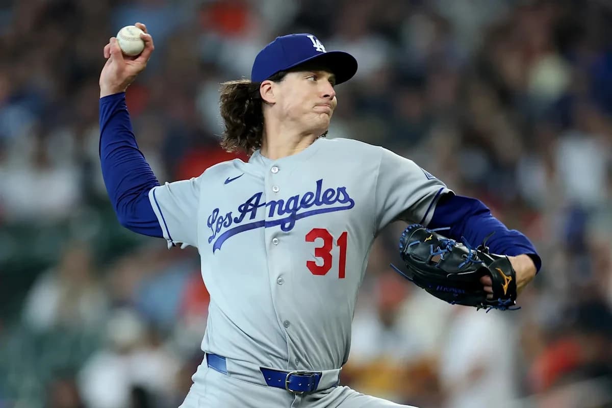Tyler Glasnow and Lance McCullers Jr. both exit with injuries in Dodgers blowout of Astros