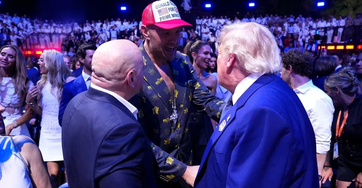 Tyson Fury thanks Dana White for getting Anthony Joshua fight ‘over the line’ despite no date or loc