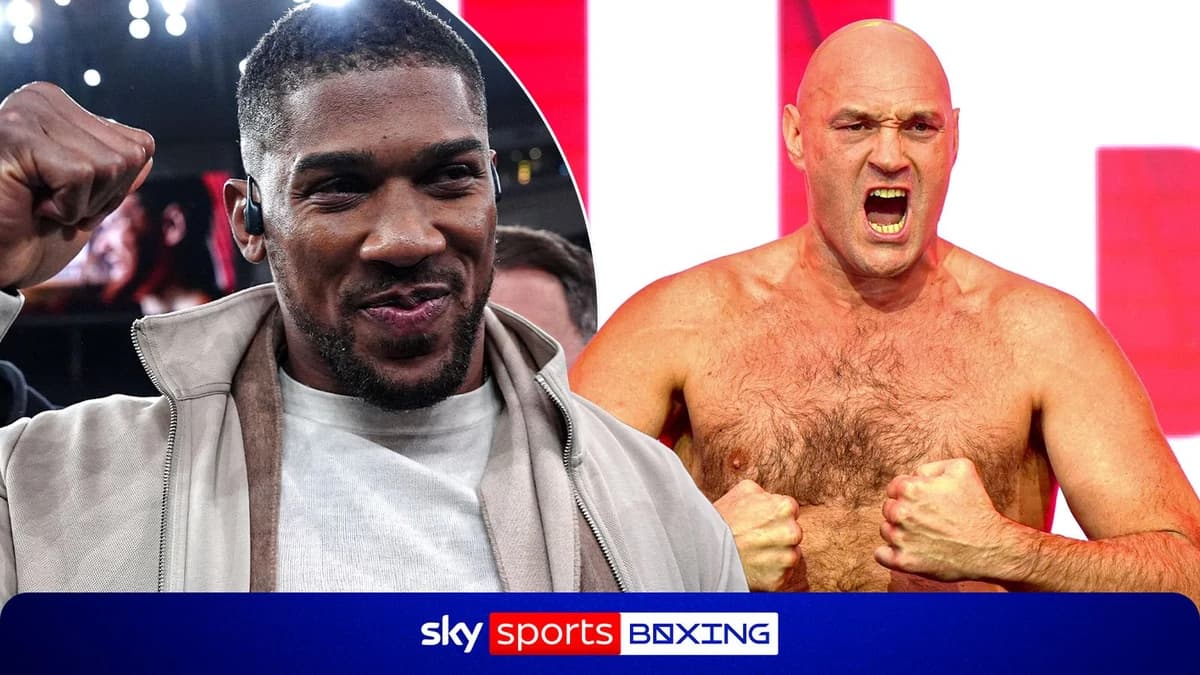 Tyson Fury vs Anthony Joshua: AJ offers to train Tyson Fury if planned fight doesn't happen