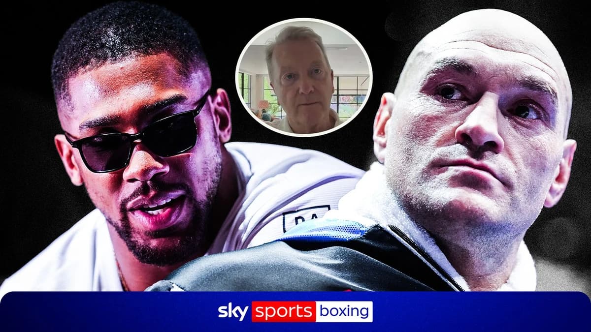 Tyson Fury vs Anthony Joshua: Frank Warren confident of fight in early November