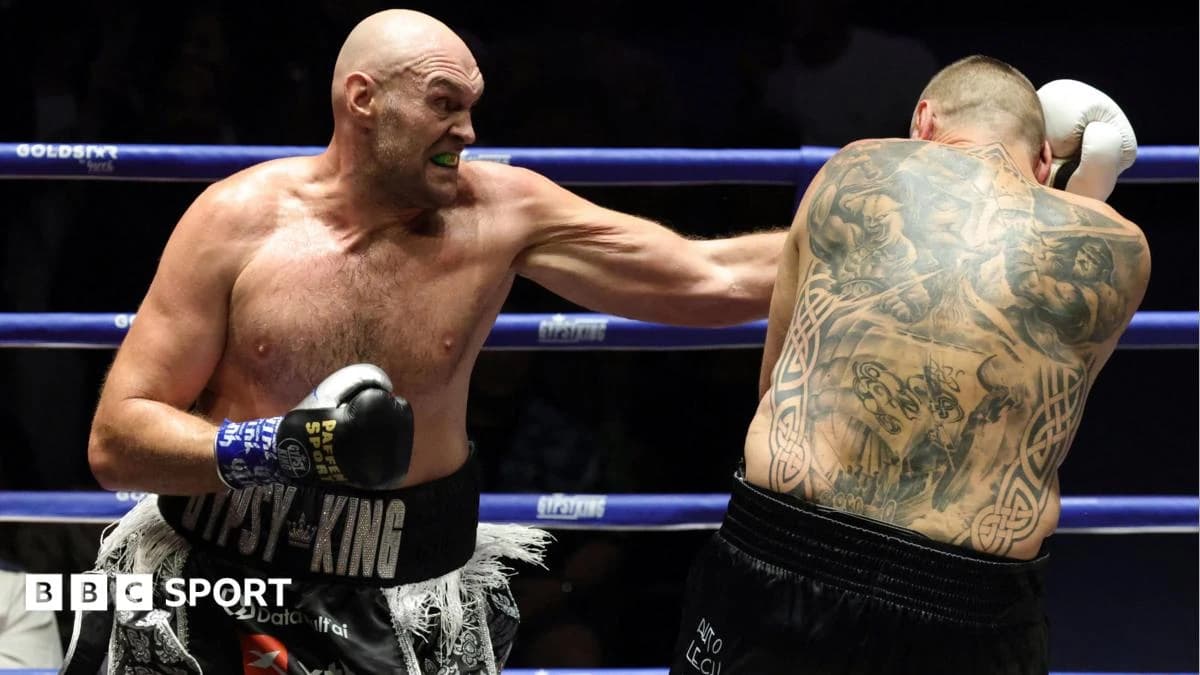 Tyson Fury vs Mariusz Wach: Briton wins low-key warm-up to keep Anthony Joshua fight on track
