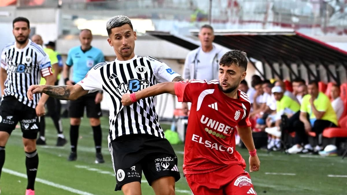 U Cluj – FC Botoșani 2-1, în SuperLiga, etapa 3. Revenire spectaculoasă a „șepcilor roșii”. Cum arat