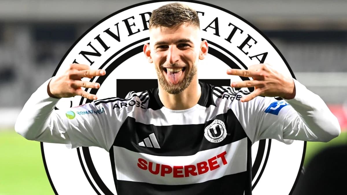 U Cluj i-a găsit deja înlocuitor lui Jovo Lukic. Are 4 goluri în SuperLiga în 2026. Exclusiv