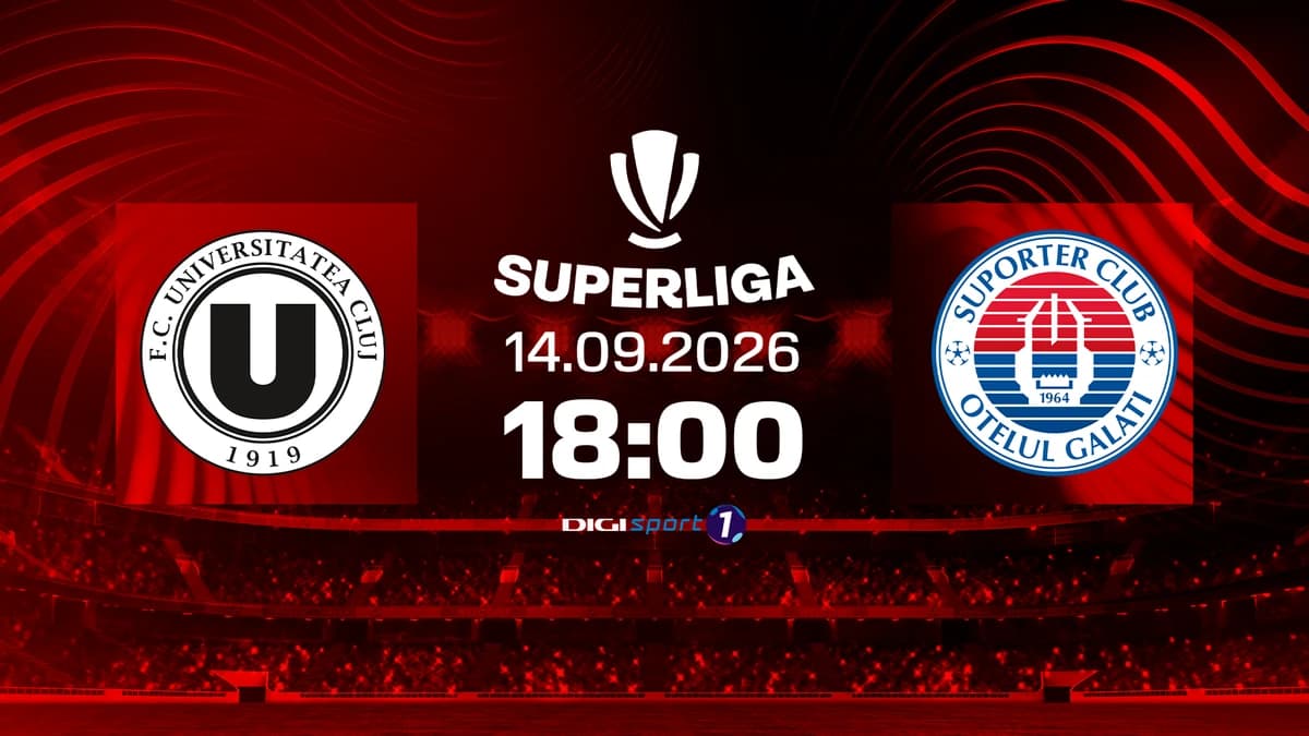 "U" Cluj - Oțelul Galați, LIVE VIDEO 18:00, Digi Sport 1. Ardelenii sunt într-o situație dificilă