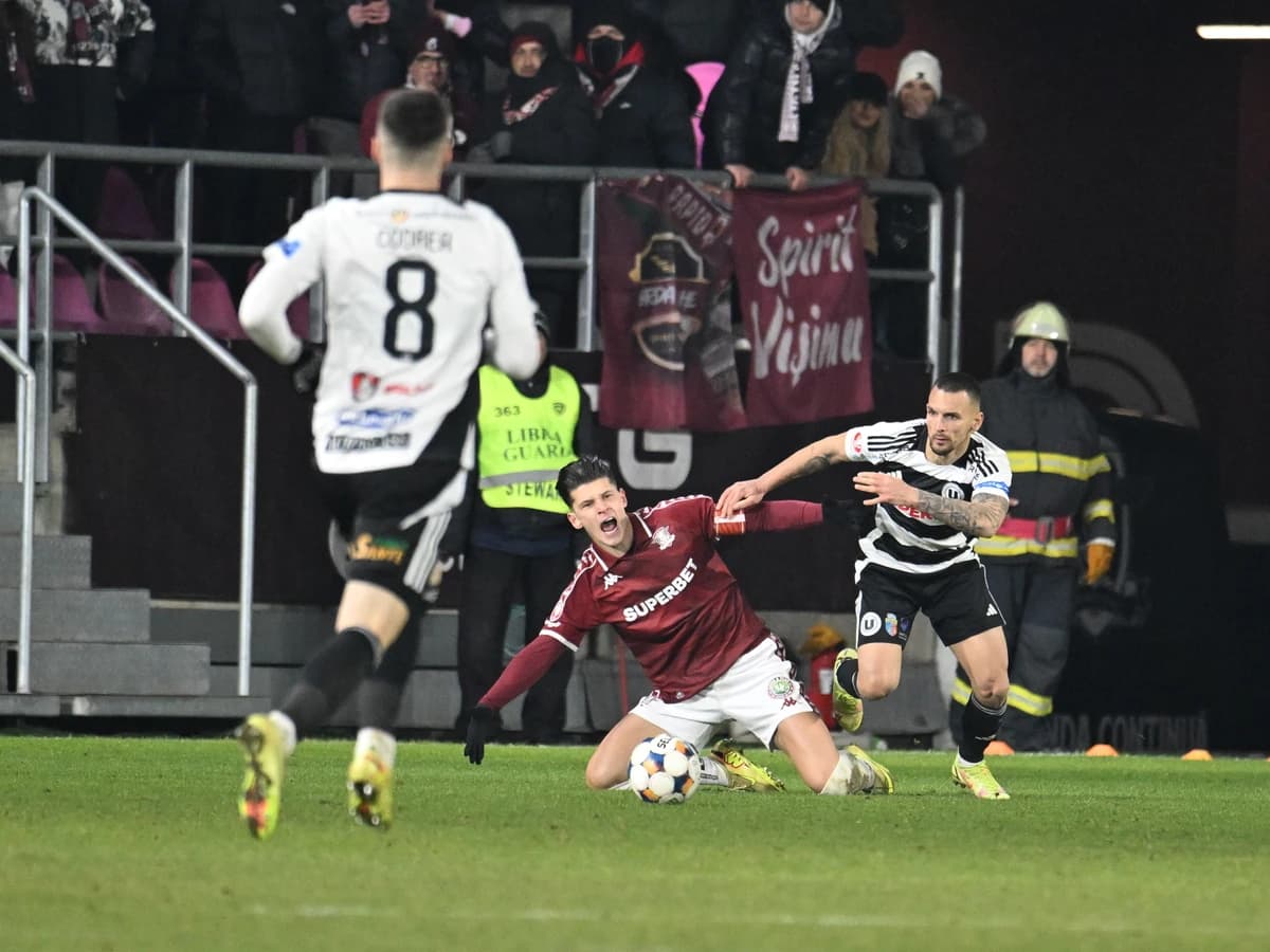 'U' Cluj - Rapid, LIVE VIDEO, 21:00, Digi Sport 1. ”Șepcile roșii” speră la titlu, după remiza Craio