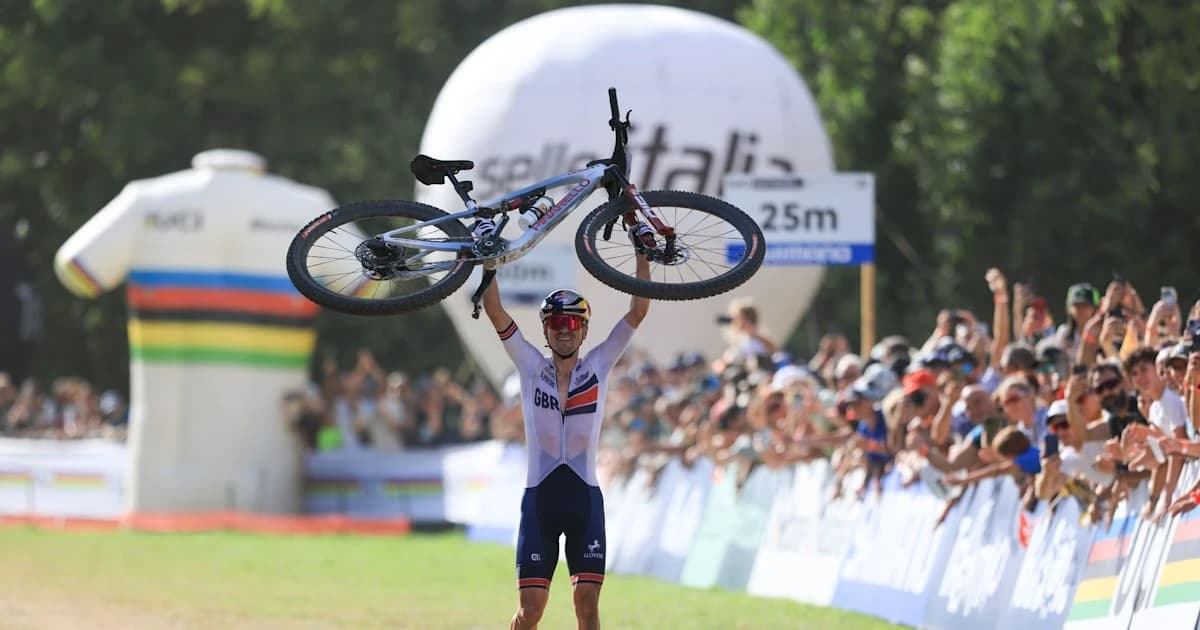 UCI Mountain Bike World Championships 2026: Great Britain's Tom Pidcock wins second cross-country ti