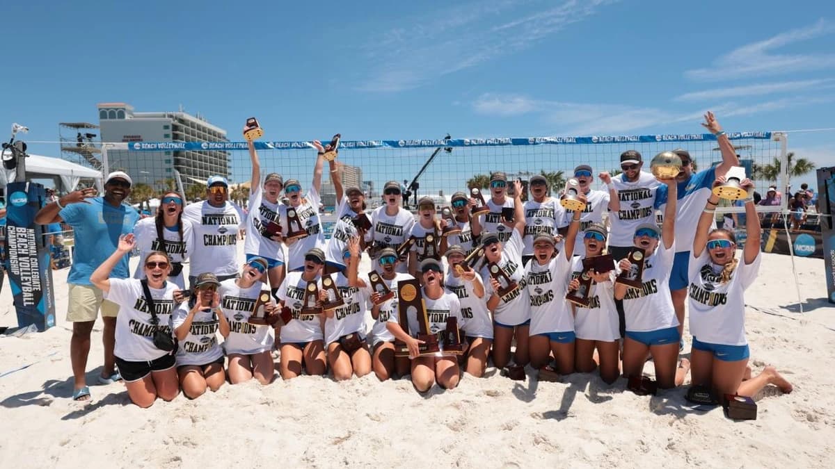 UCLA wins 2026 NC beach volleyball championship