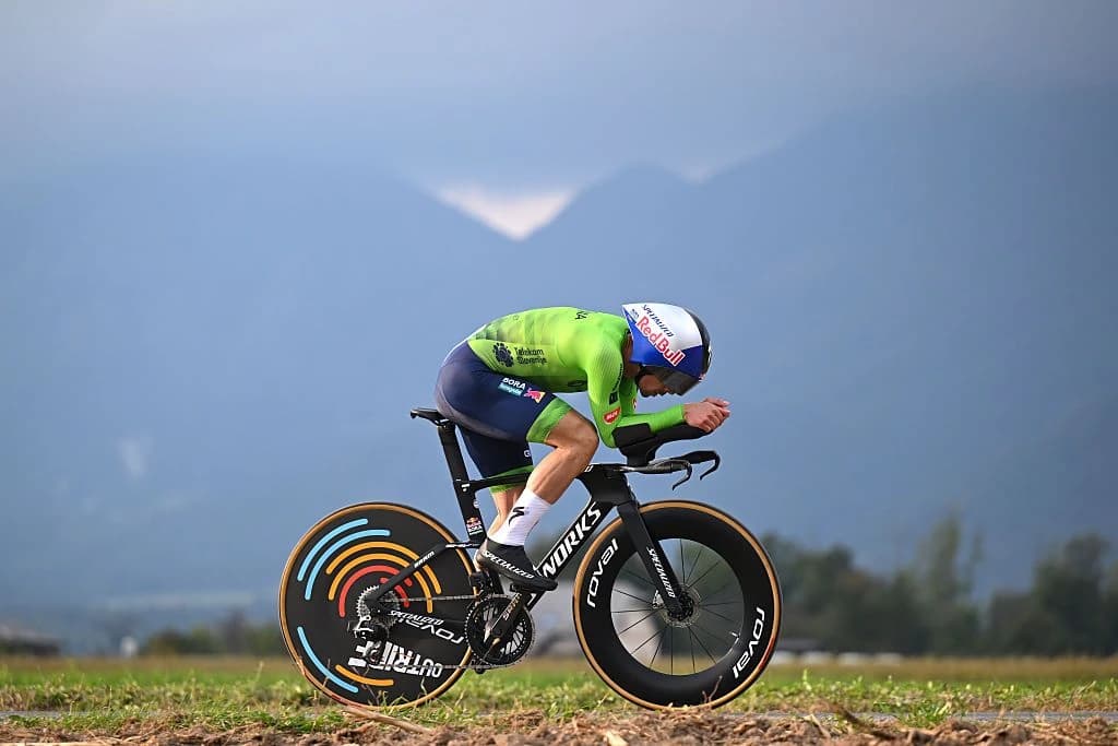 UEC European Championships: Primož Roglič takes 'beautiful' victory to win his first European title