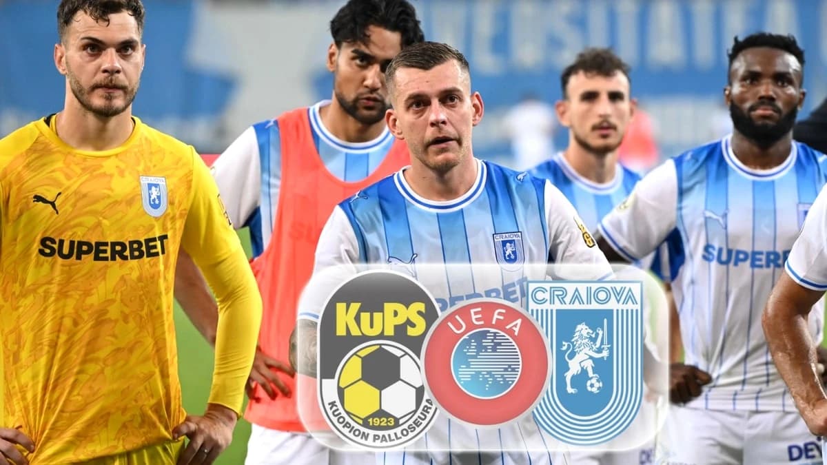 UEFA a luat decizia! Ce se întâmplă la meciul KuPS – U Craiova, din turul 3 preliminar al Europa Lea