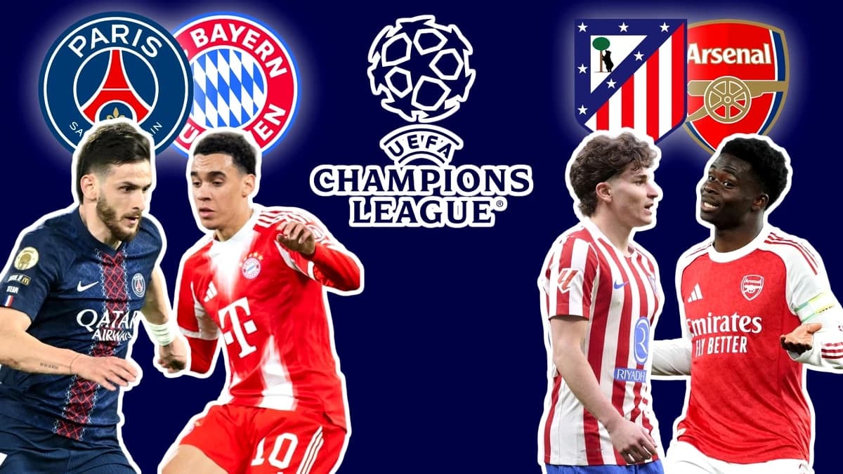 UEFA Champions League, Live Video manșa tur a semifinalelor. PSG – Bayern Munchen se joacă de la 22:
