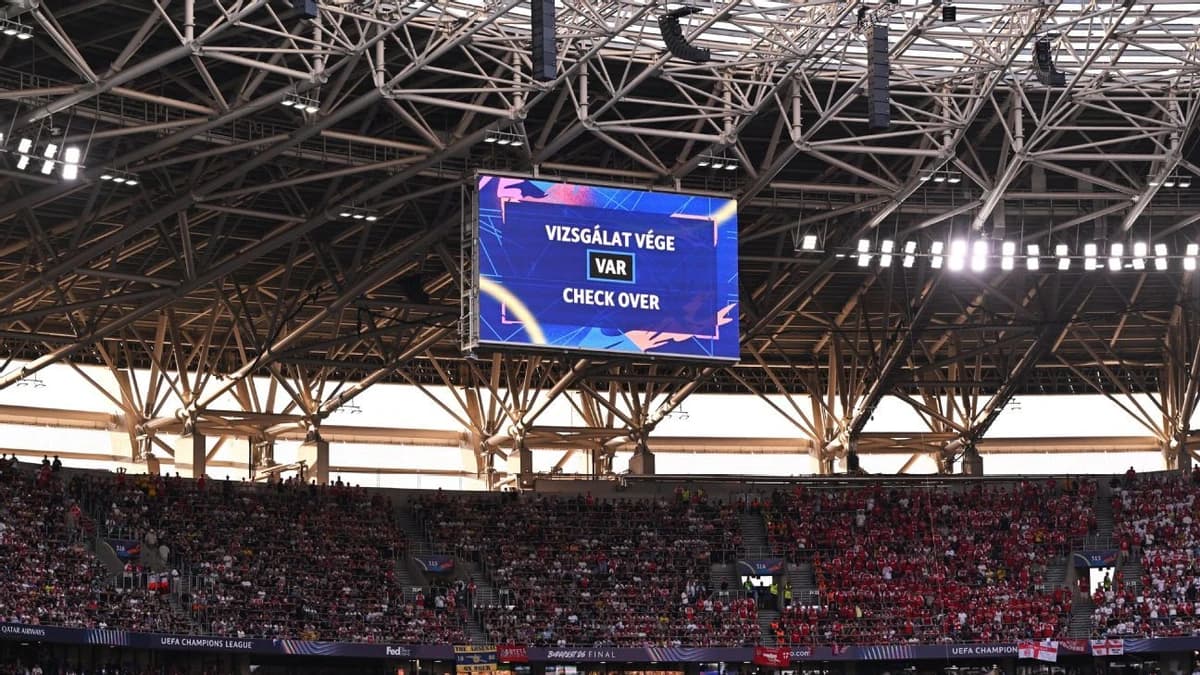 UEFA restates VAR use for 'clear' errors only