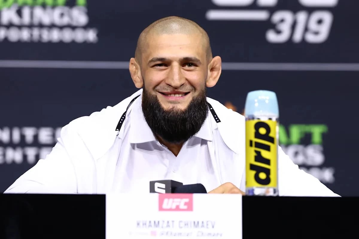 UFC 328 press conference video
